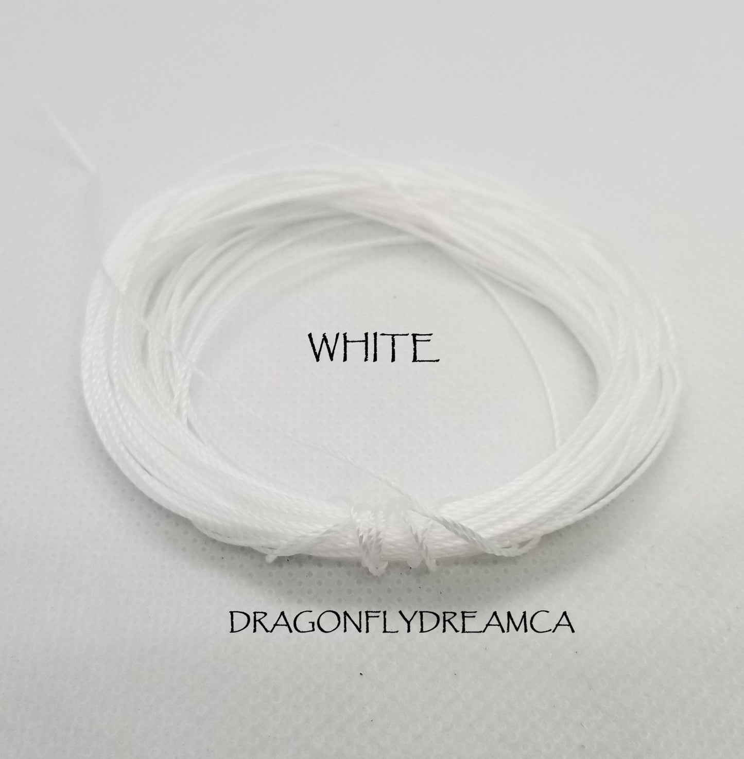 10 meters Nylon Cord, 4 Colours, 0.5mm, Single Strand, Strong cord for beading, macrame, jewelry, knotting, stringing, DIY crafting projects