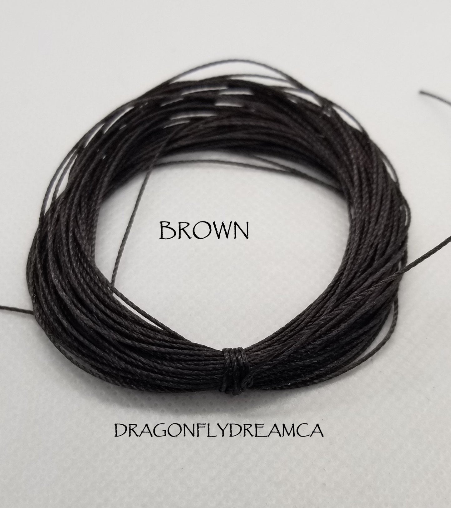10 meters Nylon Cord, 4 Colours, 0.5mm, Single Strand, Strong cord for beading, macrame, jewelry, knotting, stringing, DIY crafting projects