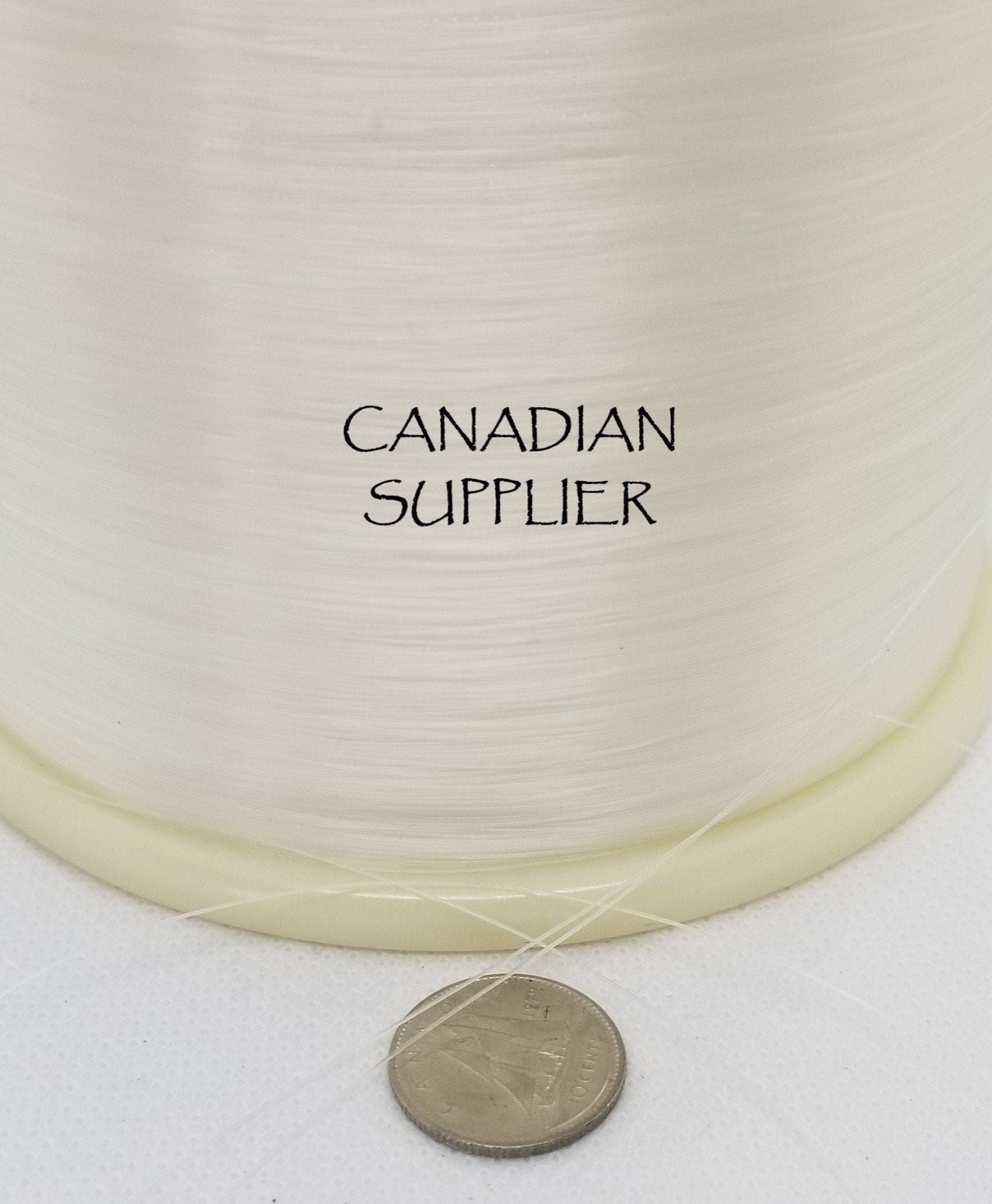 10 meters Nylon Cord, Translucent, Single strand, 0.3mm, Strong cord for beading, macrame, jewelry, knotting, stringing, crafting projects
