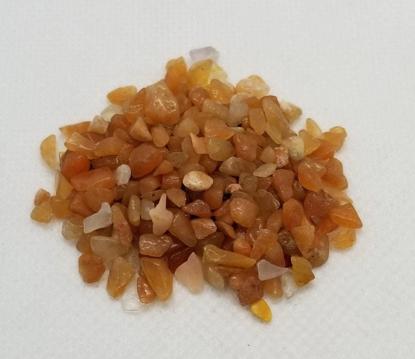 30 grams Natural Red Aventurine Crystal Chips, No Hole, Undrilled, Small to Medium size, about 2~8x2~4mm