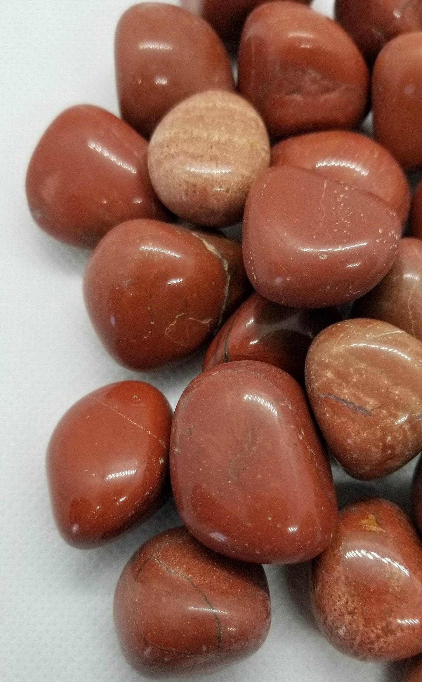 Natural Jasper, Real Red Jasper, 1 piece Tumbled Stones for Wire wrapping, Jewelry making, Undrilled