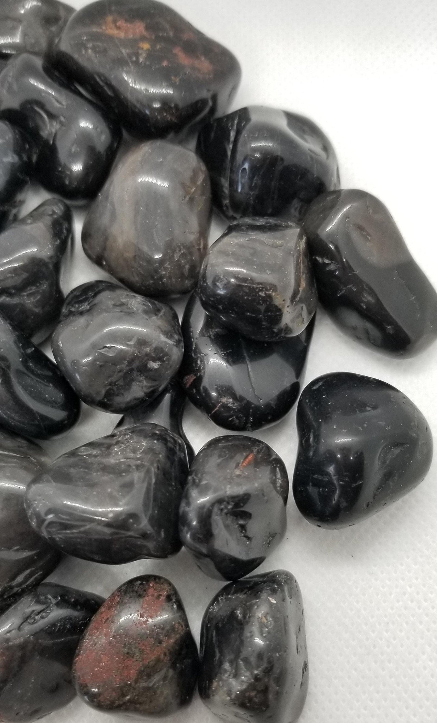 Natural Black Tourmaline, Real Black Tourmaline, Tumbled Rough, 1 piece for Wire wrapping, Jewelry making, Undrilled
