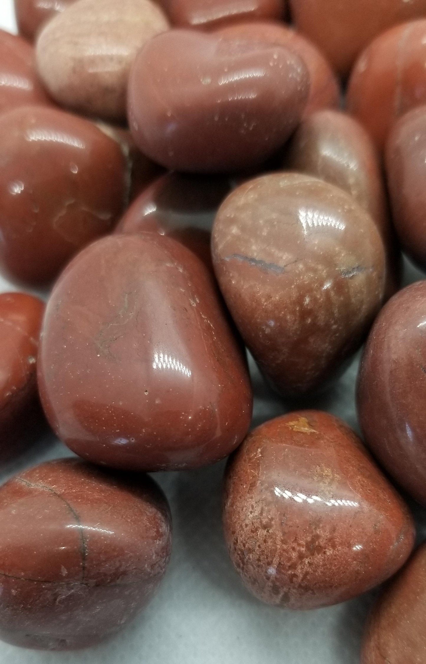 Natural Jasper, Real Red Jasper, 1 piece Tumbled Stones for Wire wrapping, Jewelry making, Undrilled
