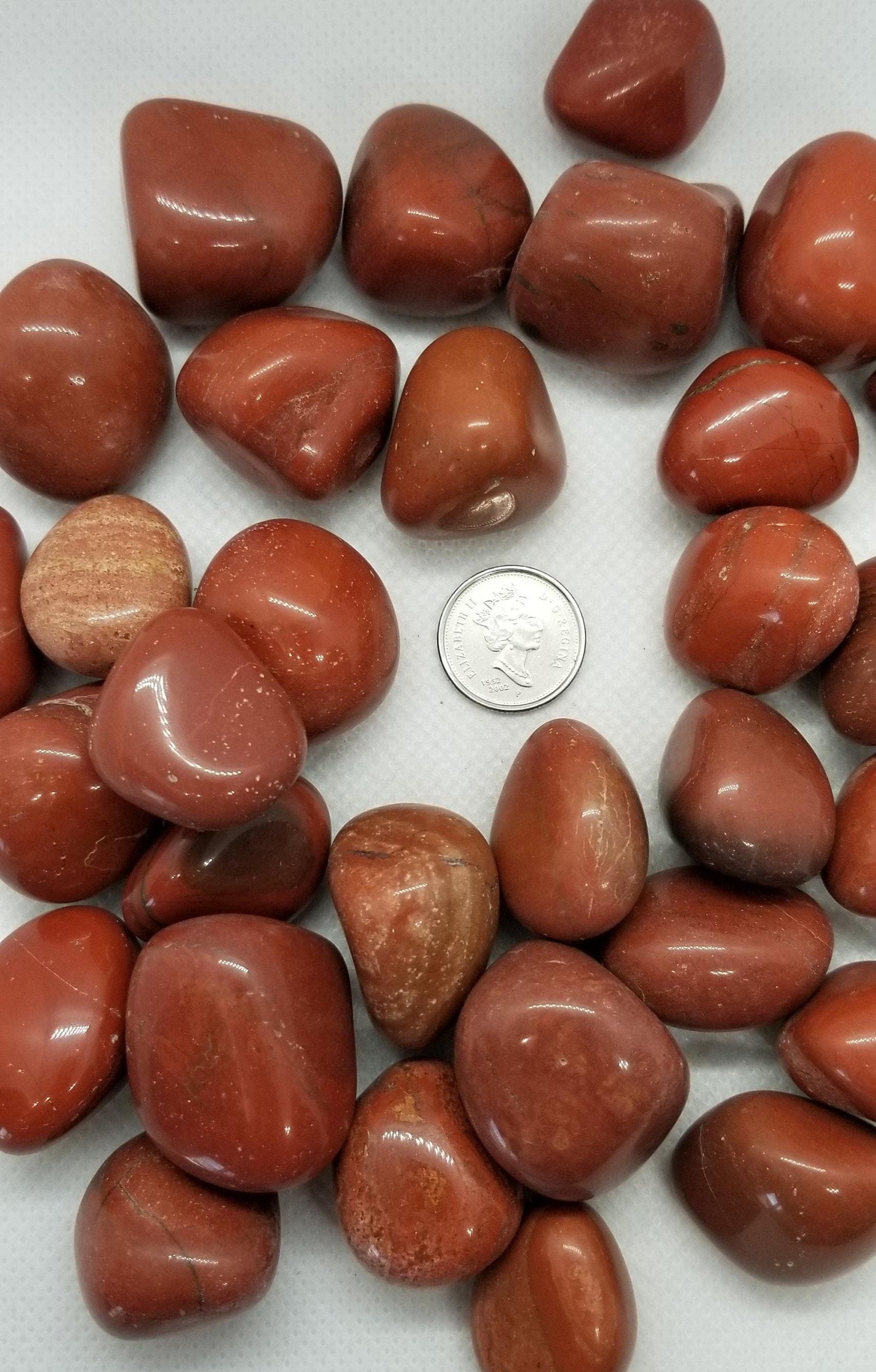 Natural Jasper, Real Red Jasper, 1 piece Tumbled Stones for Wire wrapping, Jewelry making, Undrilled