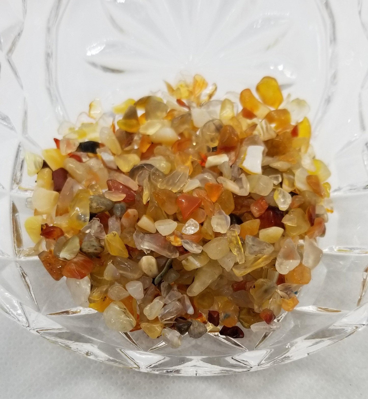 30 grams Natural Carnelian Crystal Chips, No Hole, Undrilled, Small to Medium size, about 2~8x2~4mm