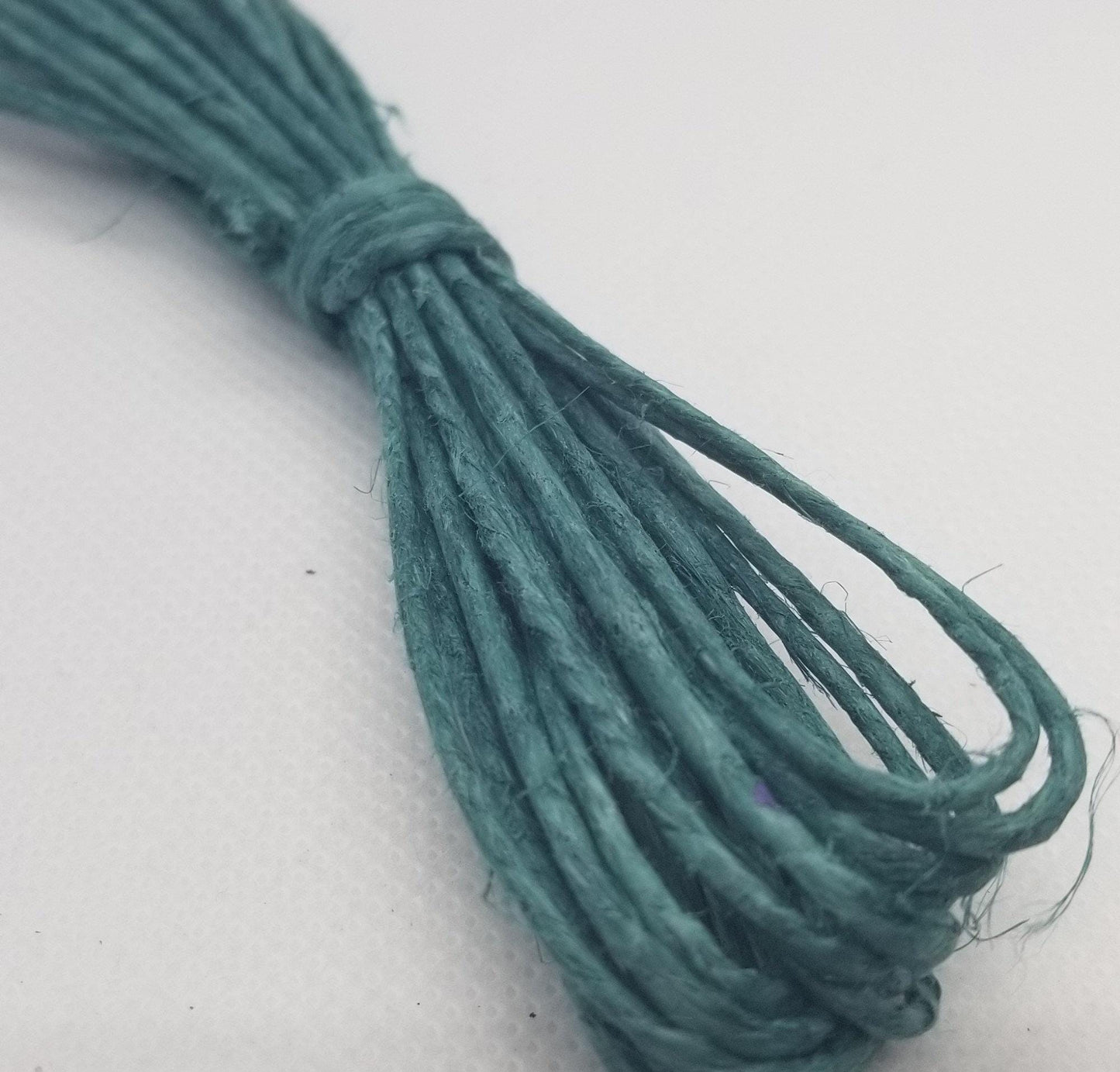 Natural Hemp cord, 5 colours, 2mm, 48lb test, 6 yards per skein (5.4 meters), 1 skein, cord is very new and softens when worked