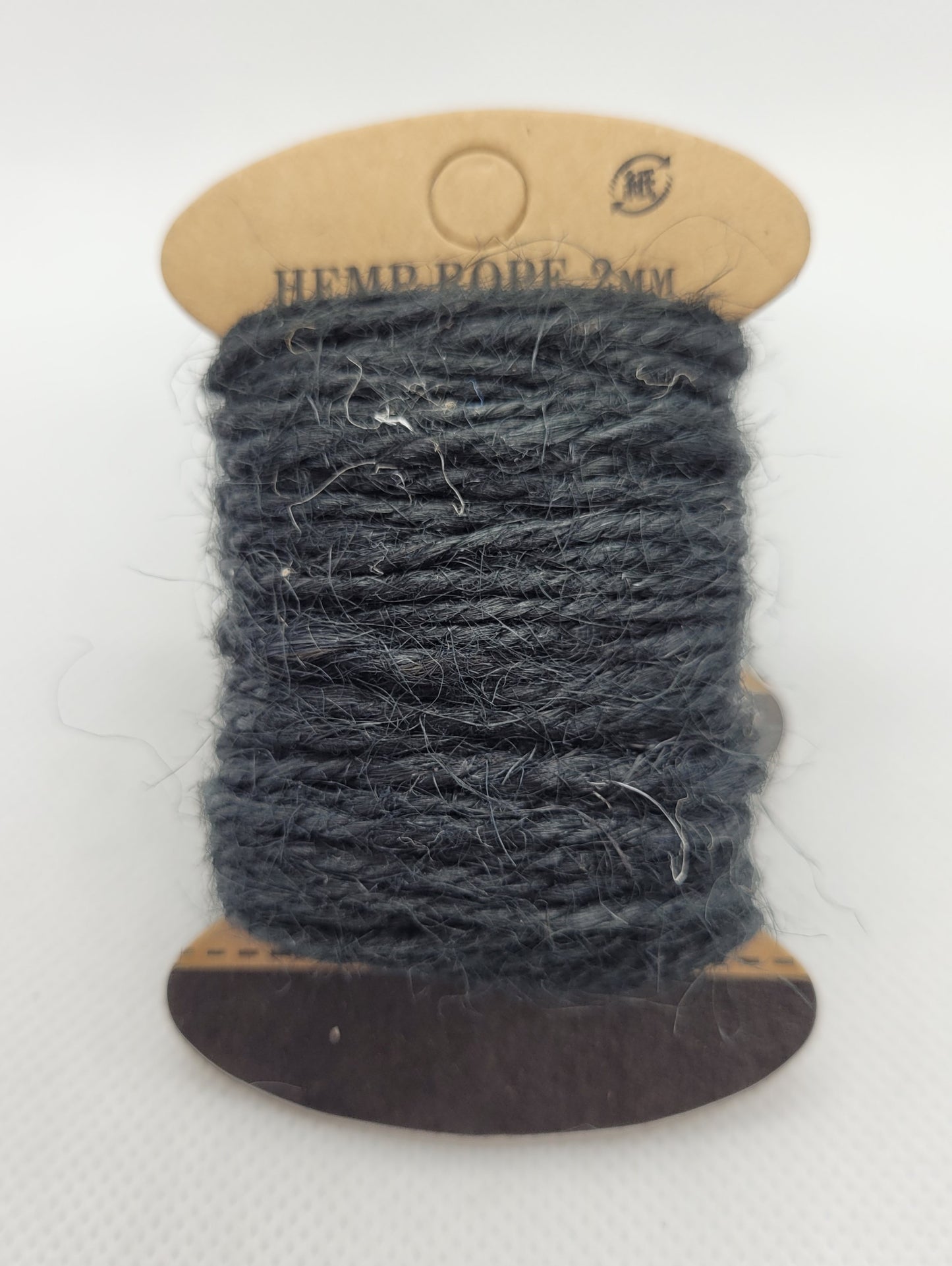 10m Natural Hemp Cord, 2mm 3 Ply, Dyed (about 10.9 Yds, 32ft, 10m) Eco Friendly Twine, Craft String, Choose Beige, Natural, Red or Charcoal