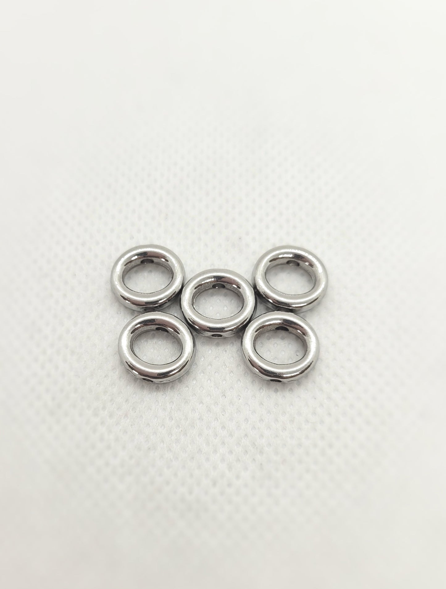 Unique Silver Bead Frames featuring Turtle Butterfly or Oval, 5 pieces, 304 Stainless Steel, Sizes listed in description