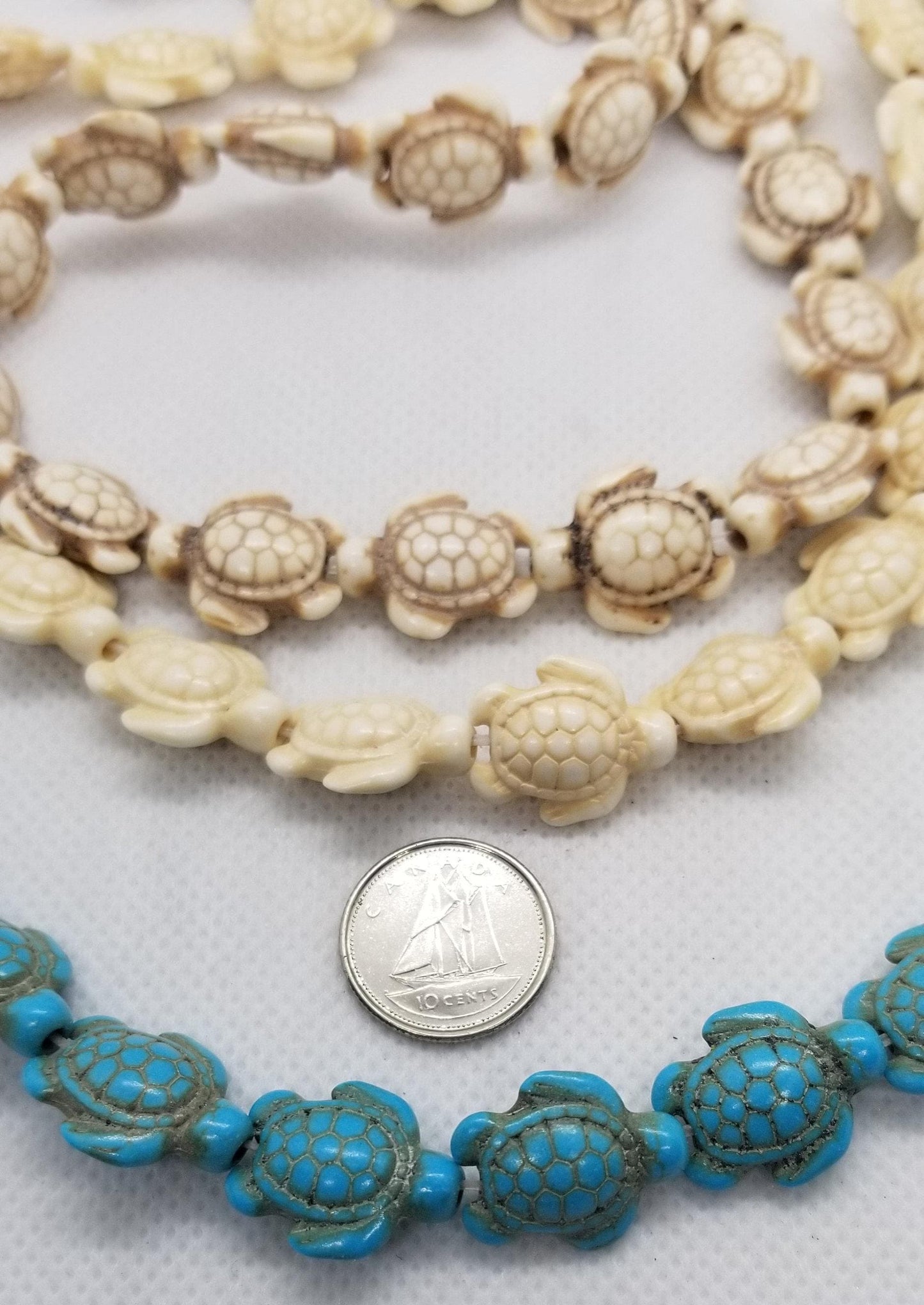 Beachy Boho Turtle Beads, Tortoise Beads, 1 strand, 18.5x15x8mm, Hole 1.5mm, about 22pcs/strand, Full Strand, Synthetic Howlite, Dyed