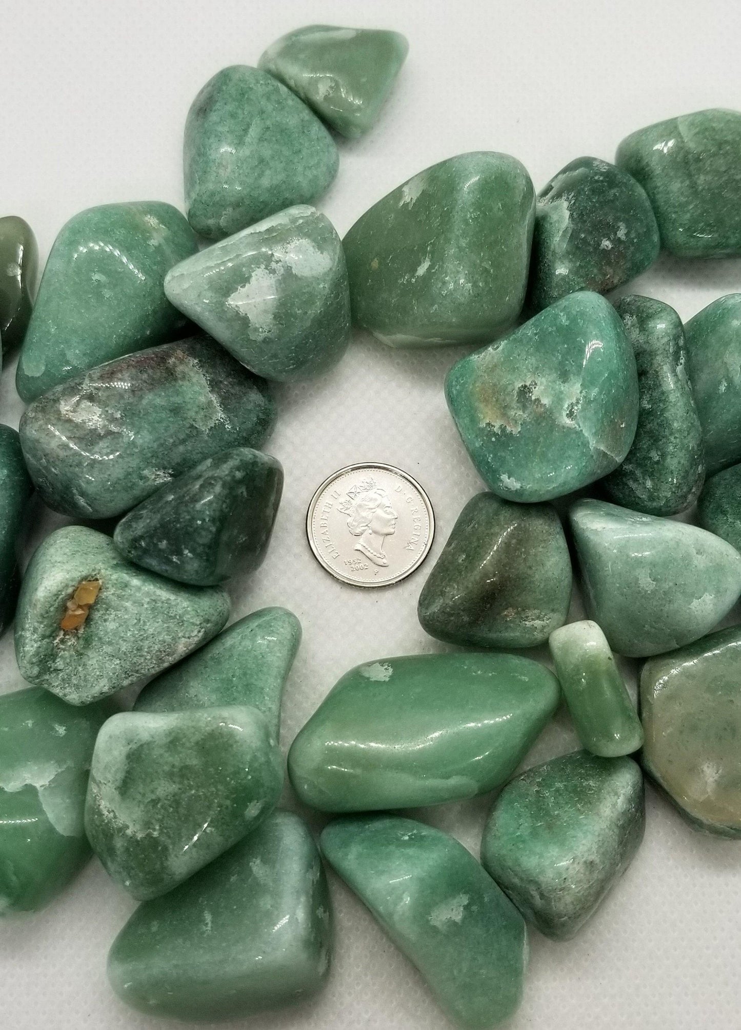 Natural Green Aventurine, Real Green Aventurine, Tumbled Rough, 1 piece for Wire wrapping, Jewelry making, Undrilled
