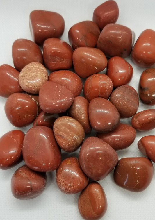 Natural Jasper, Real Red Jasper, 1 piece Tumbled Stones for Wire wrapping, Jewelry making, Undrilled
