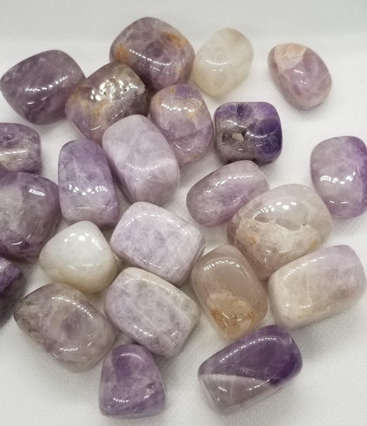 Natural Maraba Amethyst, Tumbled Stones, Real Amethyst, 1 piece Tumbled for Wire wrapping, Jewelry making, Undrilled, from Brazil