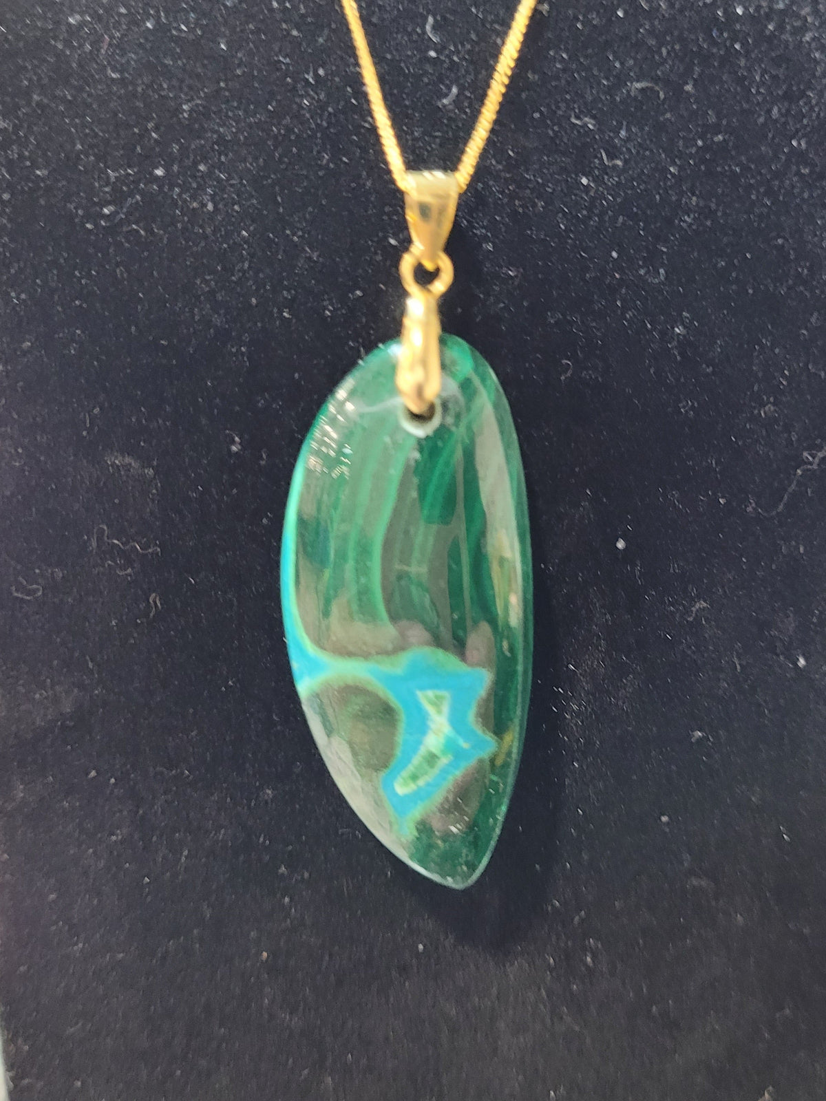 Malachite with Azurite